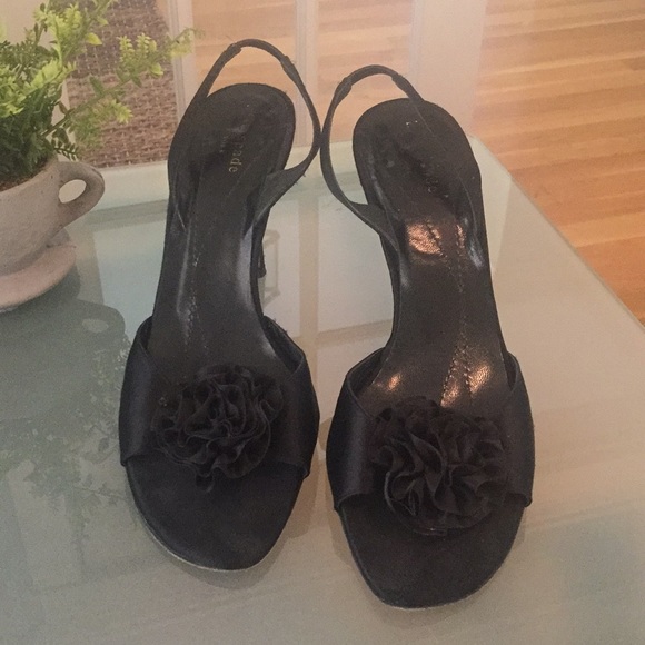 Kate Spade Satin Slingback heels, Gorgeous Satin! - Picture 4 of 8